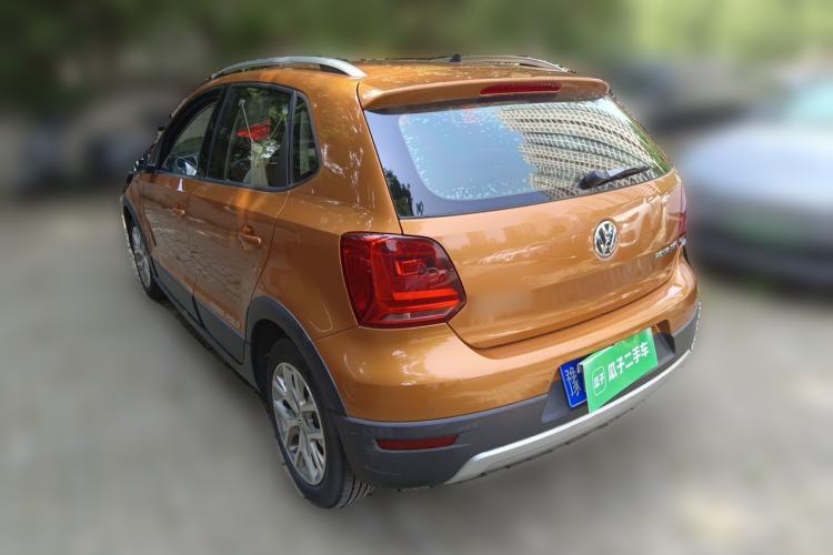 Used Volkswagen Polo 2014 1.6L Cross Polo Automatic Rear Left 45 Deg