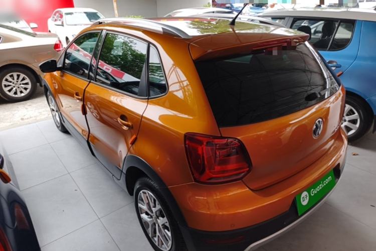 Used Volkswagen Polo 2014 1.6L Cross Polo Automatic Rear Left 45 Deg