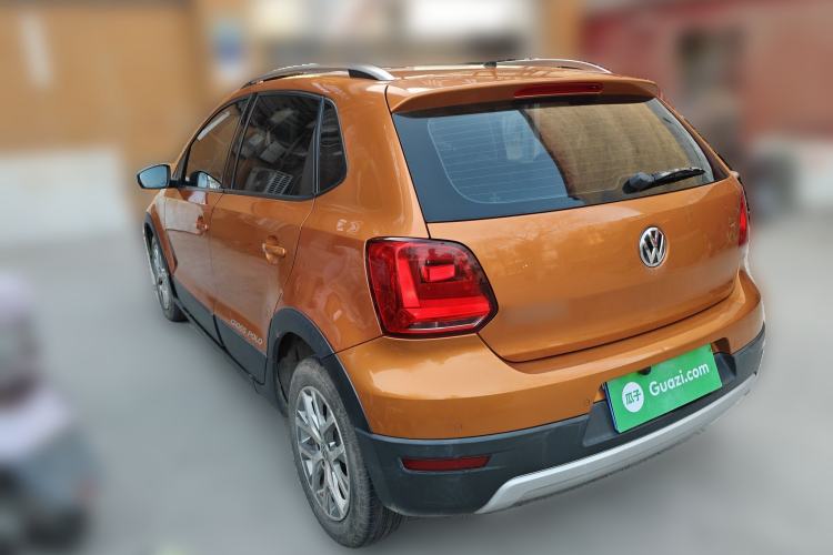 Used Volkswagen Polo 2014 1.6L Cross Polo Automatic Rear Left 45 Deg