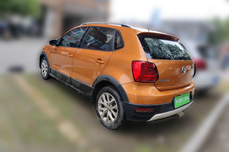 Used Volkswagen Polo 2014 1.6L Cross Polo Automatic Rear Left 45 Deg