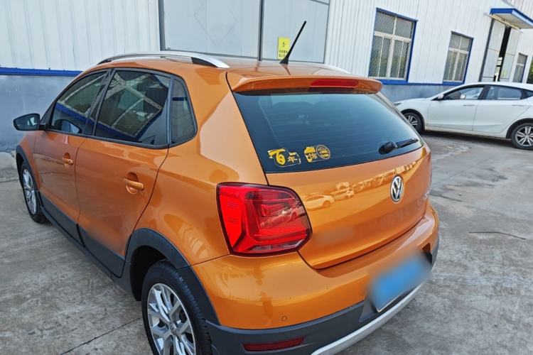 Used Volkswagen Polo 2014 1.6L Cross Polo Automatic Rear Left 45 Deg