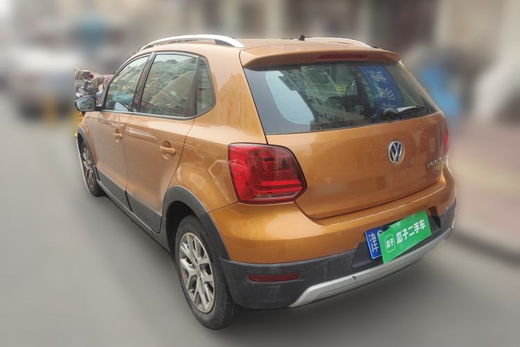 Used Volkswagen Polo 2014 1.6L Cross Polo Automatic Rear Left 45 Deg