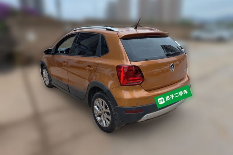 Used Volkswagen Polo 2014 1.6L Cross Polo Automatic Rear Left 45 Deg