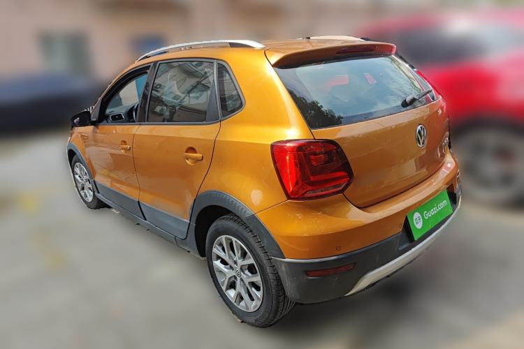 Used Volkswagen Polo 2014 1.6L Cross Polo Automatic Rear Left 45 Deg