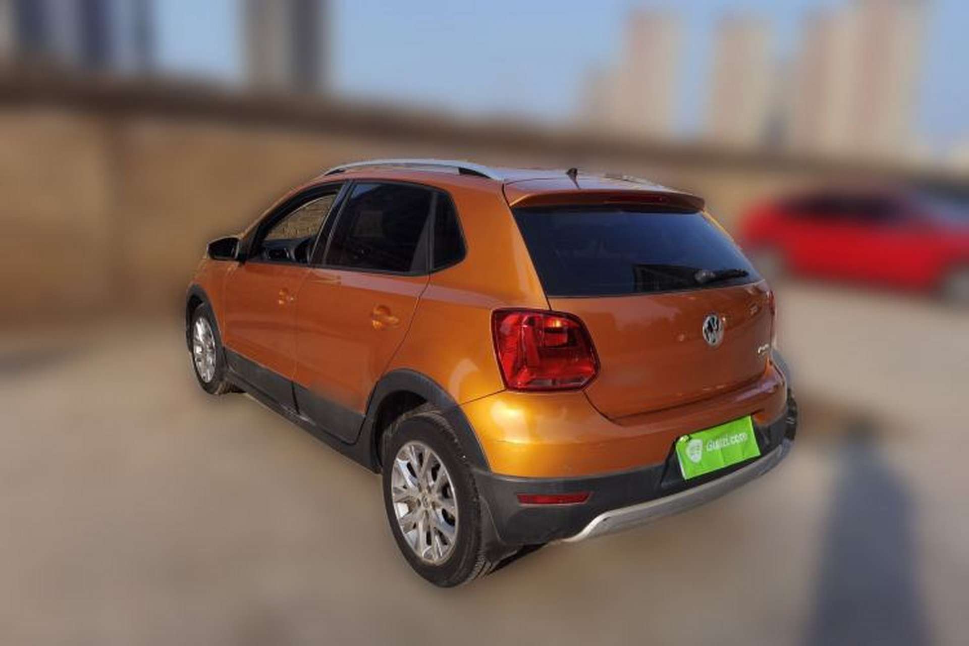 Used Volkswagen Polo 2014 1.6L Cross Polo Automatic Rear Left 45 Deg