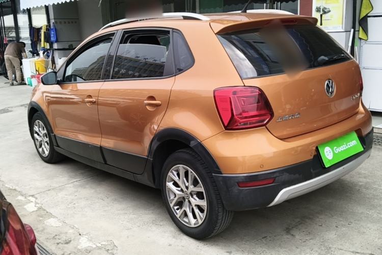 Used Volkswagen Polo 2014 1.6L Cross Polo Automatic Rear Left 45 Deg