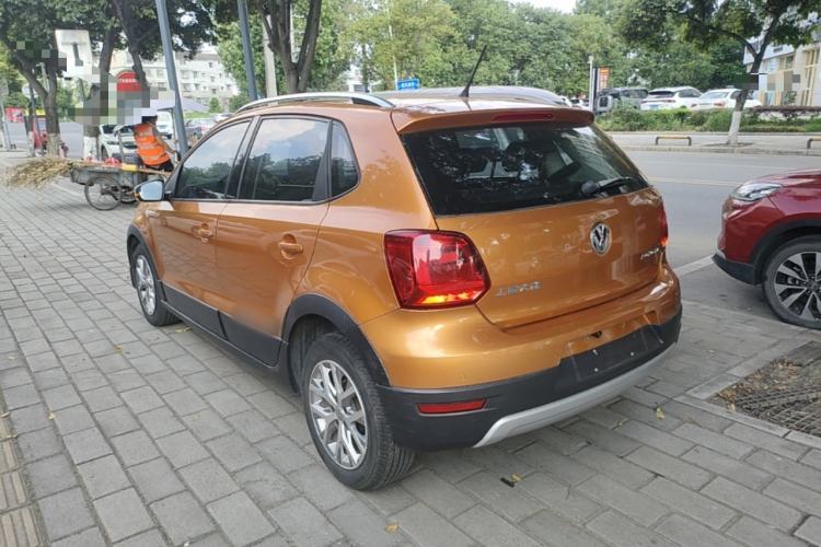 Used Volkswagen Polo 2014 1.6L Cross Polo Automatic Rear Left 45 Deg