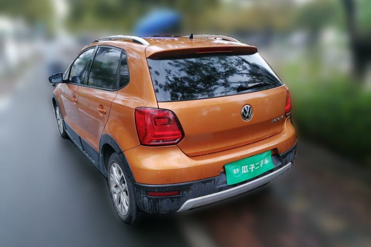 Used Volkswagen Polo 2014 1.6L Cross Polo Automatic Rear Left 45 Deg