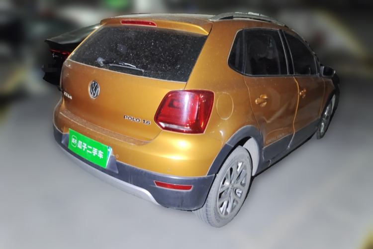 Used Volkswagen Polo 2014 1.6L Cross Polo Automatic Rear Right 45 Deg