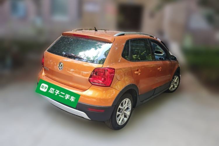 Used Volkswagen Polo 2014 1.6L Cross Polo Automatic Rear Right 45 Deg