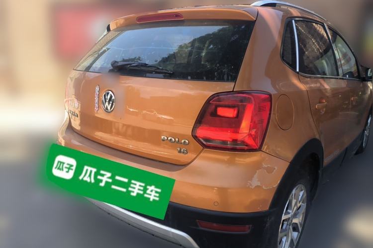 Used Volkswagen Polo 2014 1.6L Cross Polo Automatic Rear Right 45 Deg