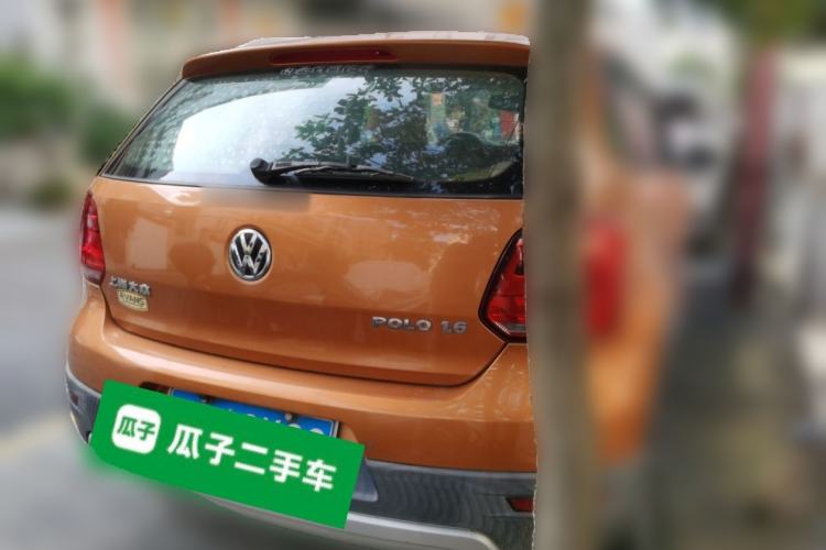 Used Volkswagen Polo 2014 1.6L Cross Polo Automatic Rear Right 45 Deg
