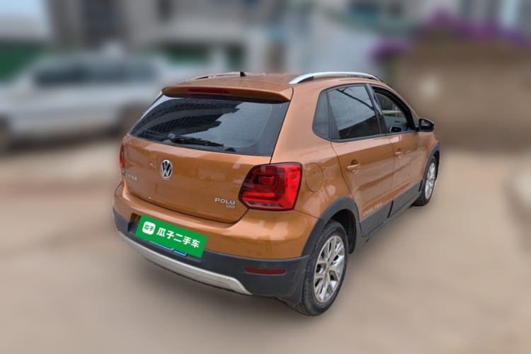 Used Volkswagen Polo 2014 1.6L Cross Polo Automatic Rear Right 45 Deg