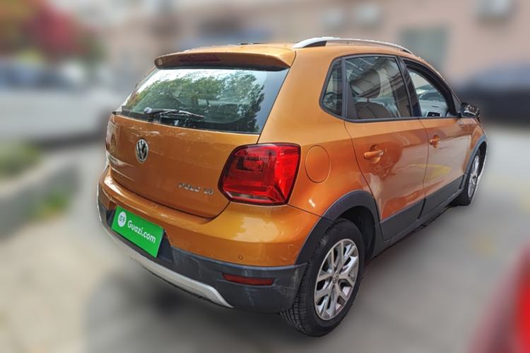Used Volkswagen Polo 2014 1.6L Cross Polo Automatic Rear Right 45 Deg