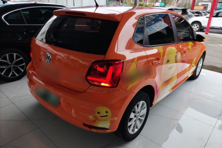 Used Volkswagen Polo 2014 1.4L Manual Fashion Edition Rear Right 45 Deg