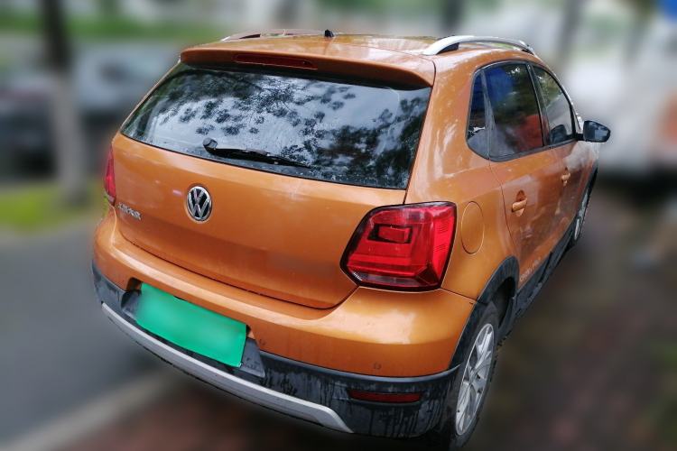 Used Volkswagen Polo 2014 1.6L Cross Polo Automatic Rear Right 45 Deg