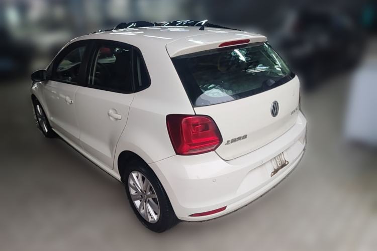 Used Volkswagen Polo 2014 1.6L Automatic Comfort Edition Rear Left 45 Deg