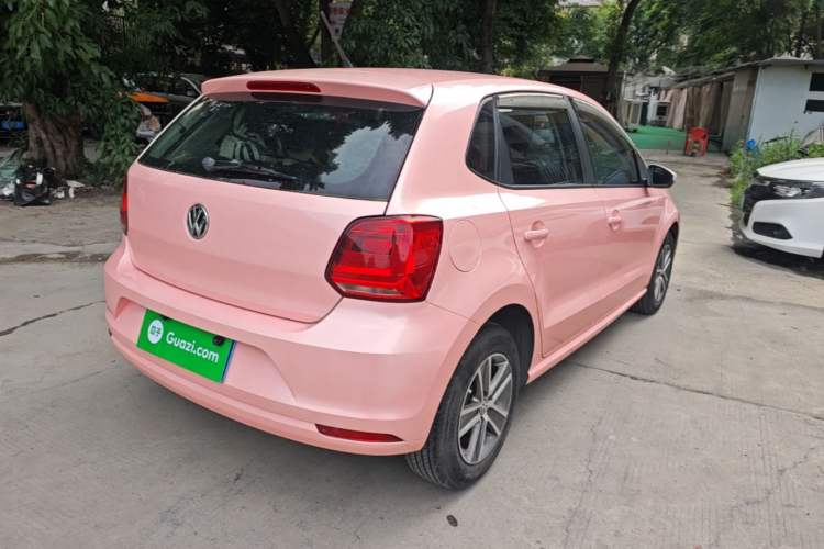 Used Volkswagen Polo 2014 1.4L Manual Fashion Edition Rear Right 45 Deg