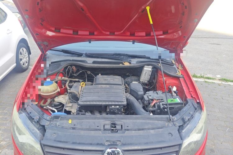 Used Volkswagen Polo 2014 1.4L Manual Fashion Edition Engine Bay