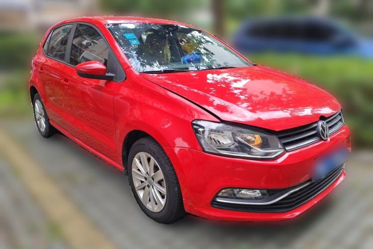 Used Volkswagen Polo 2014 1.6L Automatic Comfort Edition Front Right 45 Deg