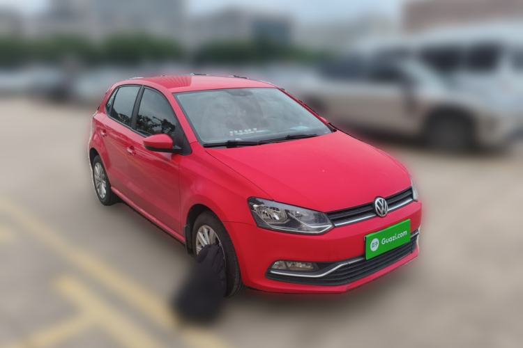 Used Volkswagen Polo 2014 1.6L Automatic Comfort Edition Front Right 45 Deg