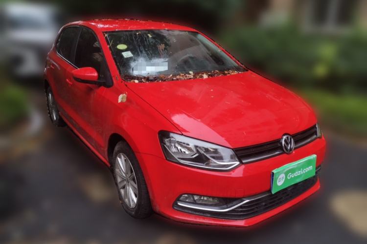Used Volkswagen Polo 2014 1.6L Automatic Comfort Edition Front Right 45 Deg