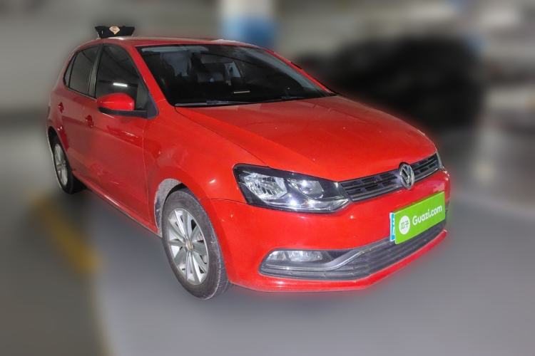 Used Volkswagen Polo 2014 1.6L Automatic Comfort Edition Front Right 45 Deg