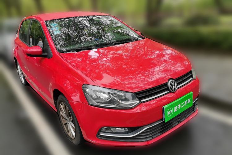 Used Volkswagen Polo 2014 1.6L Automatic Comfort Edition Front Right 45 Deg