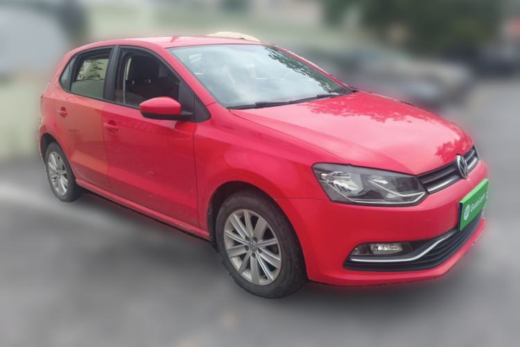 Used Volkswagen Polo 2014 1.6L Automatic Comfort Edition Front Right 45 Deg