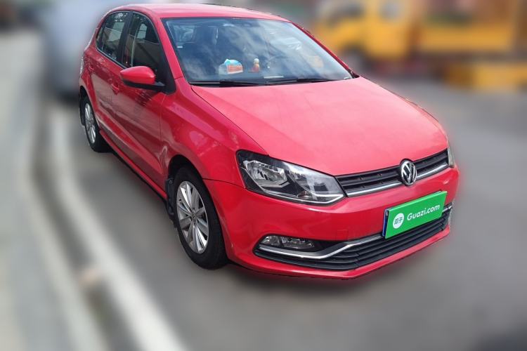 Used Volkswagen Polo 2014 1.6L Automatic Comfort Edition Front Right 45 Deg