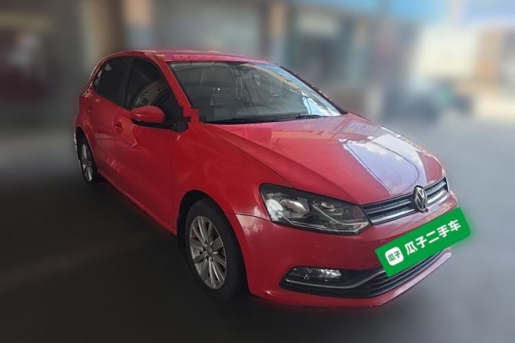 Used Volkswagen Polo 2014 1.6L Automatic Comfort Edition Front Right 45 Deg