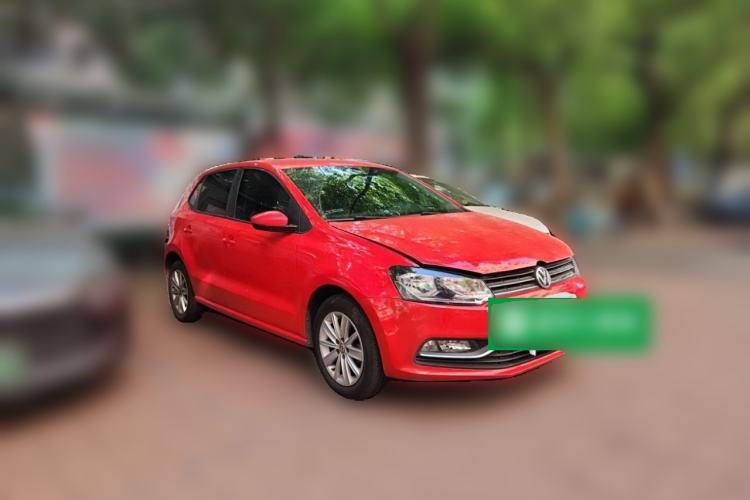 Used Volkswagen Polo 2014 1.6L Manual Comfort Edition Front Right 45 Deg
