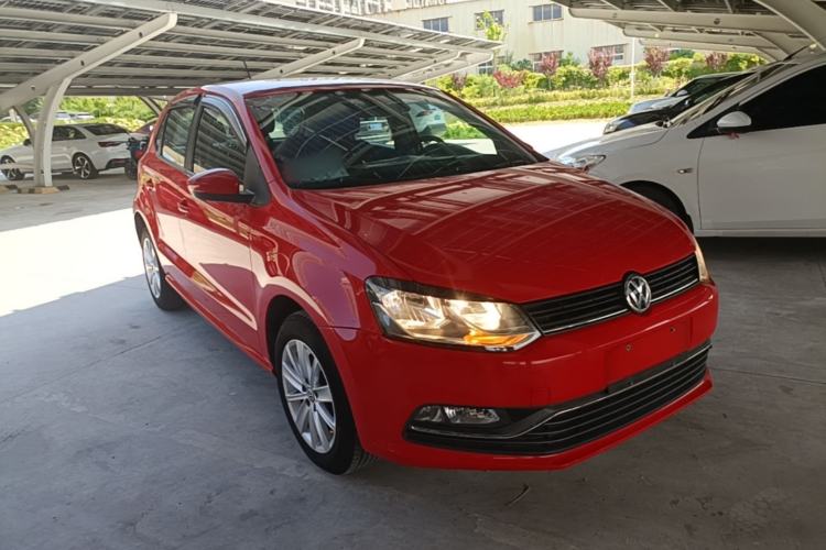 Used Volkswagen Polo 2014 1.6L Automatic Comfort Edition Front Right 45 Deg