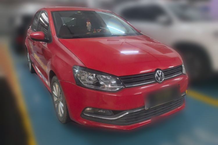 Used Volkswagen Polo 2014 1.6L Automatic Comfort Edition Front Right 45 Deg