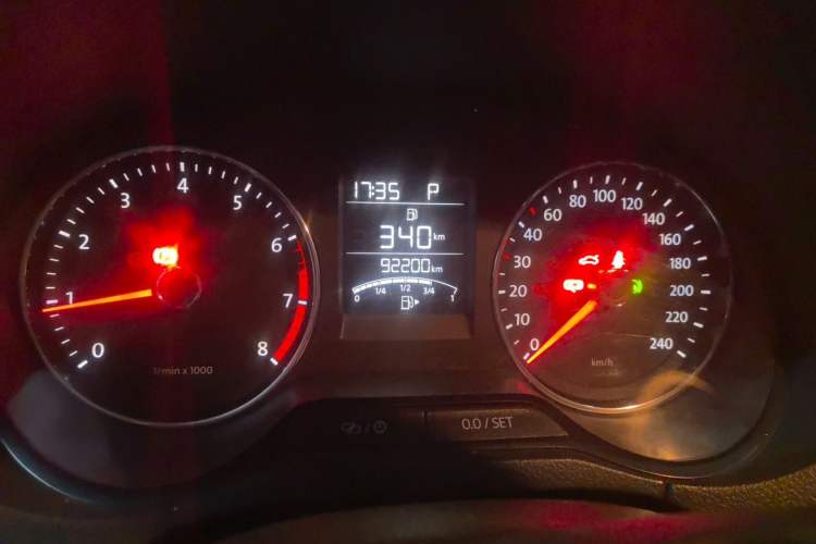Used Volkswagen Polo 2014 1.6L Automatic Comfort Edition Instrument Cluster