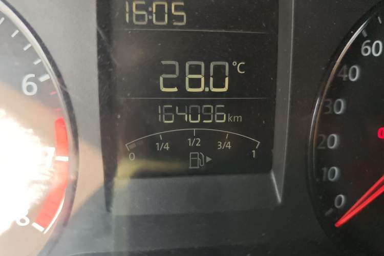 Used Volkswagen Polo 2014 1.4L Manual Fashion Edition Odometer Close Up