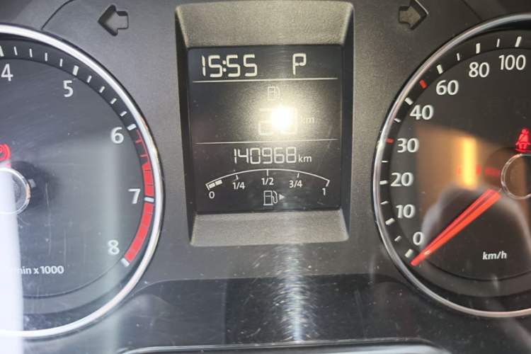 Used Volkswagen Polo 2014 1.6L Cross Polo Automatic Odometer Close Up