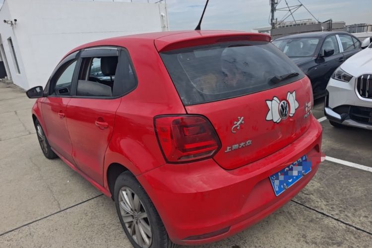 Used Volkswagen Polo 2014 1.6L Automatic Comfort Edition Rear Left 45 Deg