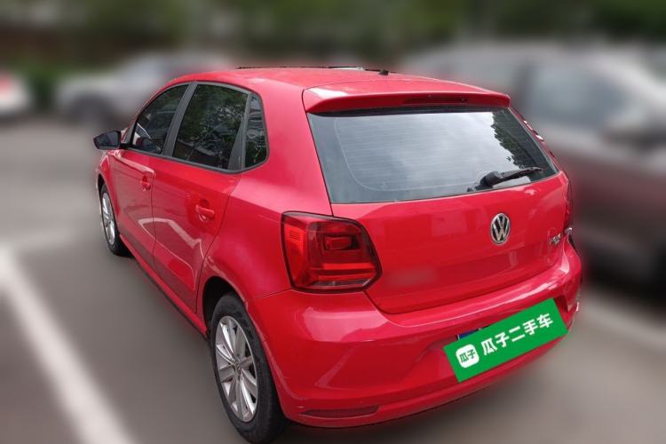 Used Volkswagen Polo 2014 1.6L Automatic Comfort Edition Rear Left 45 Deg