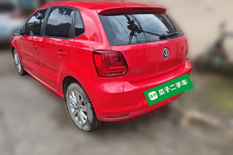 Used Volkswagen Polo 2014 1.6L Manual Comfort Edition Rear Left 45 Deg