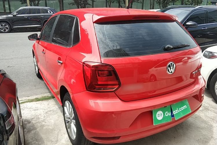 Used Volkswagen Polo 2014 1.4L Automatic Comfort Edition Rear Left 45 Deg