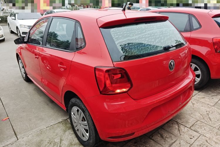 Used Volkswagen Polo 2014 1.4L Manual Fashion Edition Rear Left 45 Deg