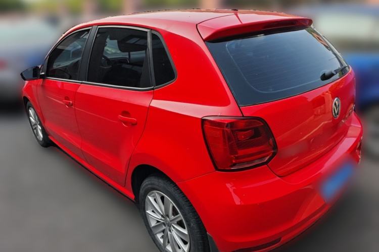 Used Volkswagen Polo 2014 1.4L Automatic Comfort Edition Rear Left 45 Deg