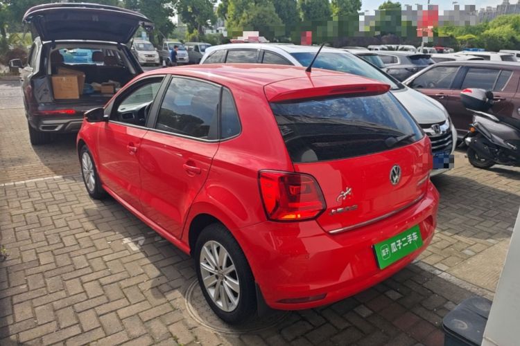 Used Volkswagen Polo 2014 1.6L Automatic Comfort Edition Rear Left 45 Deg