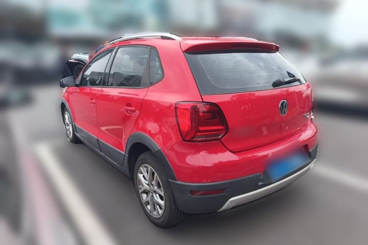 Used Volkswagen Polo 2014 1.6L Cross Polo Automatic Rear Left 45 Deg