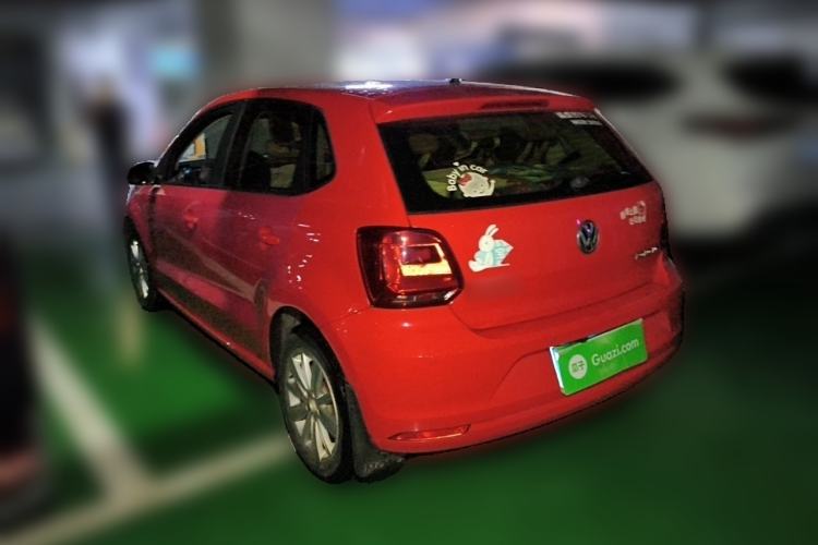 Used Volkswagen Polo 2014 1.6L Automatic Comfort Edition Rear Left 45 Deg