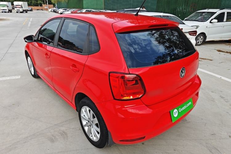 Used Volkswagen Polo 2014 1.6L Automatic Comfort Edition Rear Left 45 Deg