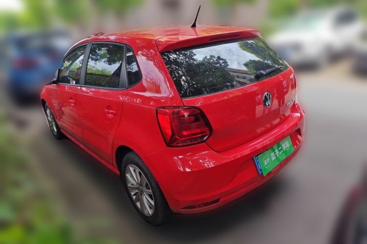 Used Volkswagen Polo 2014 1.6L Automatic Comfort Edition Rear Left 45 Deg