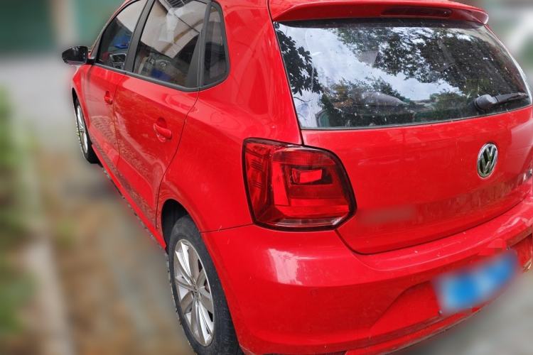 Used Volkswagen Polo 2014 1.6L Automatic Comfort Edition Rear Left 45 Deg