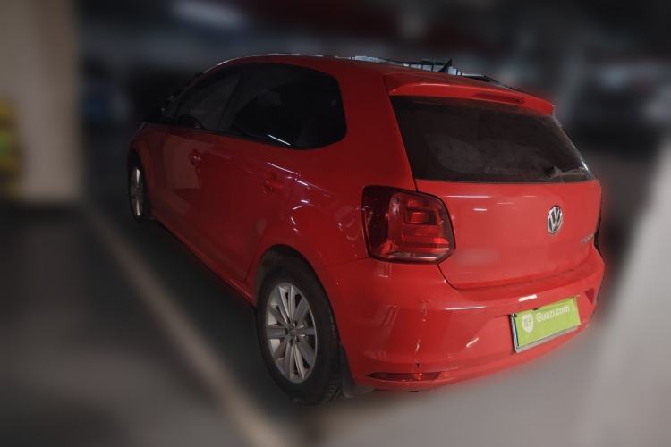 Used Volkswagen Polo 2014 1.6L Automatic Comfort Edition Rear Left 45 Deg